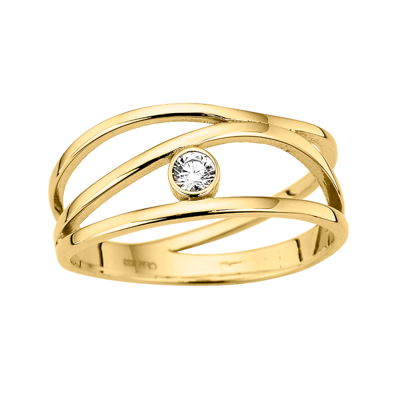 CEM Ring 333/- Gold Zirkonia G3-00865R