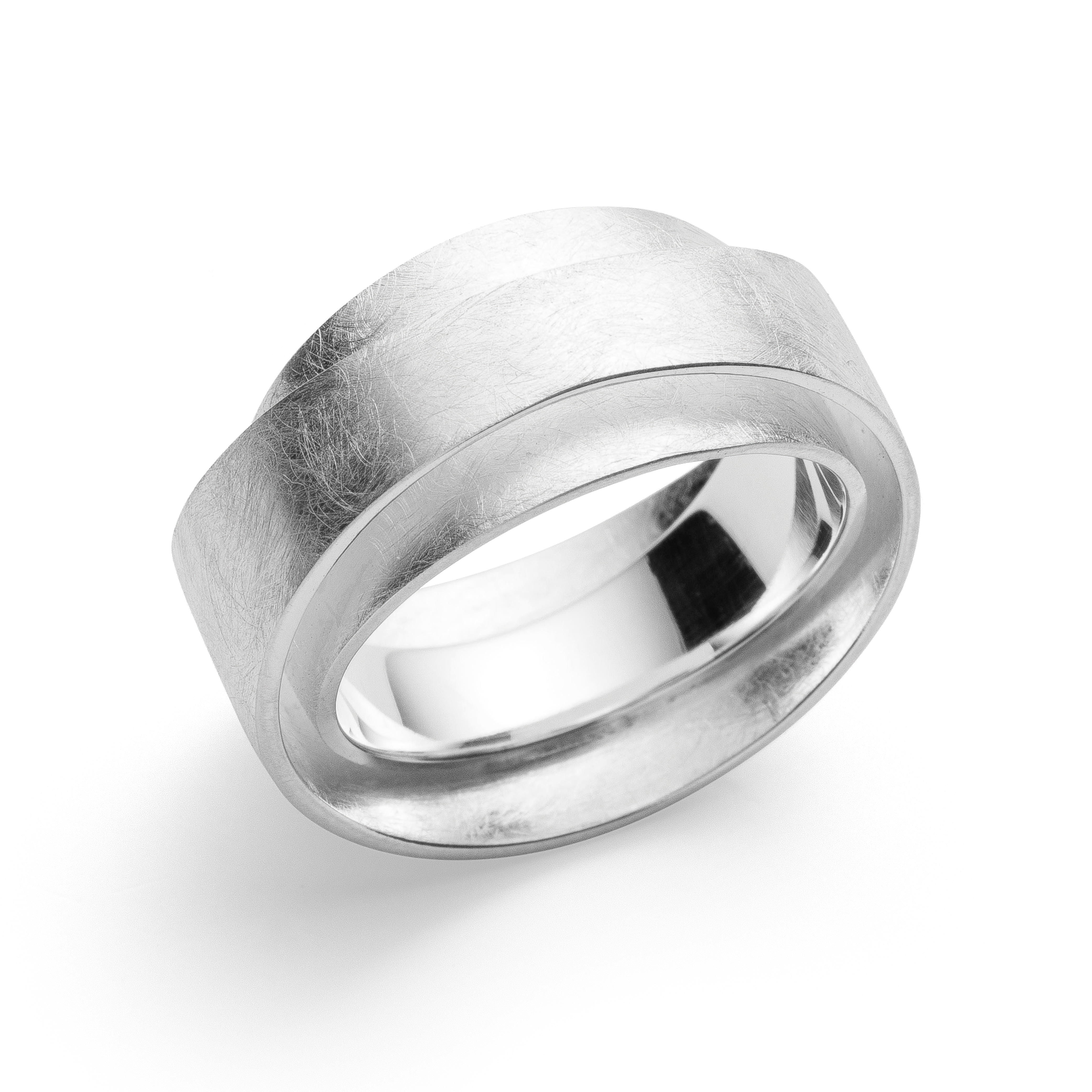 Bastian Inverun Ring 925/- Silber Rhodiniert 42971