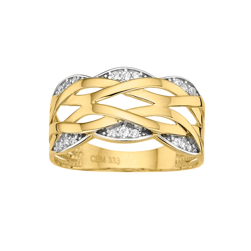 CEM Ring 333/- Gold Zirkonia G3-00926R
