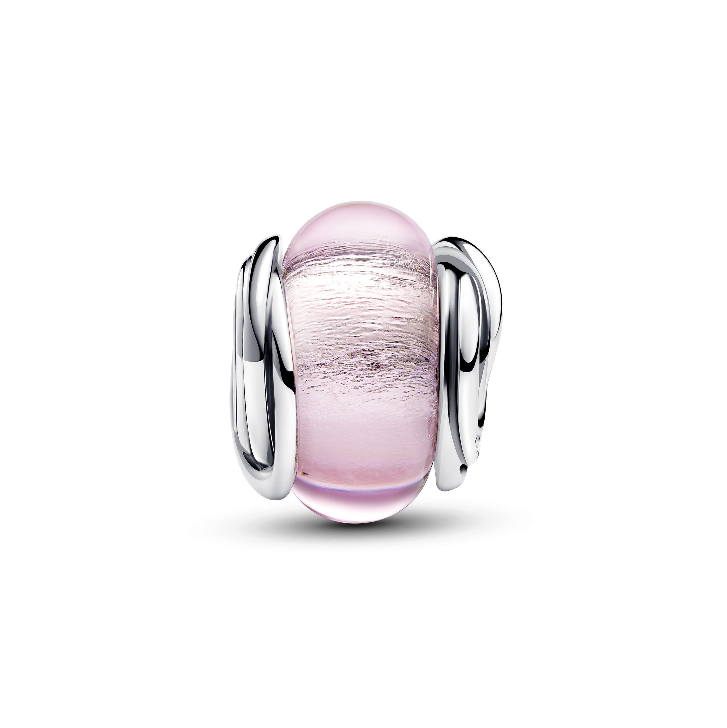PANDORA Silberelement Encircled Pink Murano 793241C00