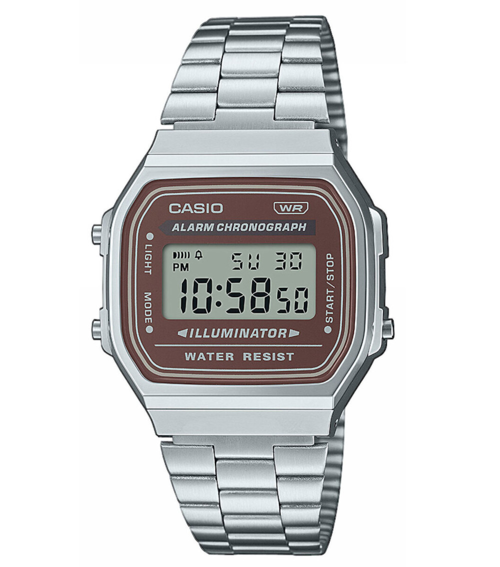 Casio Armbanduhr Vintage Collection Iconic Edelstahl A168WA-5YES