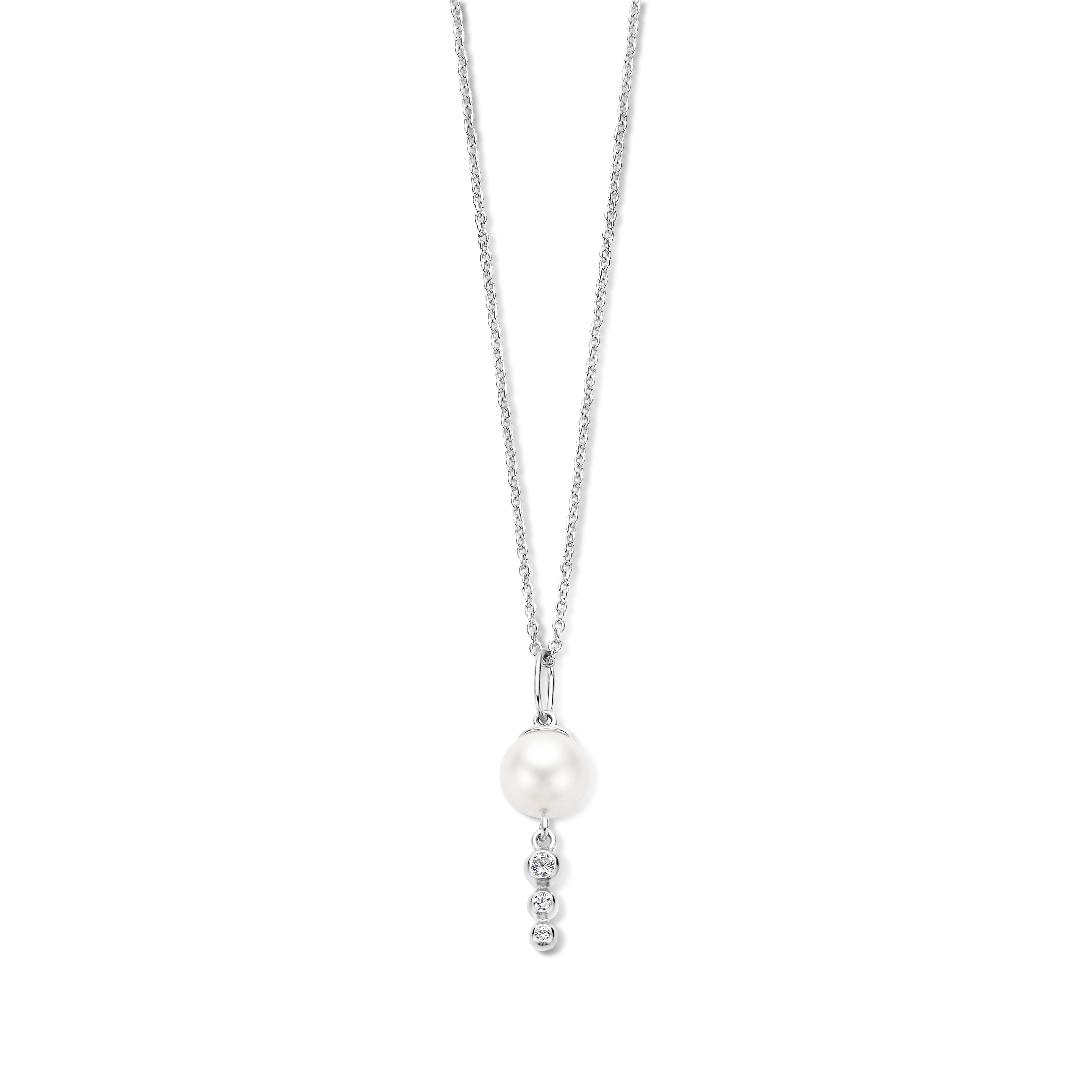 SPIRIT ICONS Collier Swan Pearl Silber 11061-45