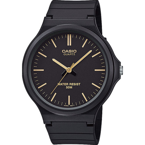 Casio Armbanduhr Collection Schwarz Analog MW-240-1E2VEF