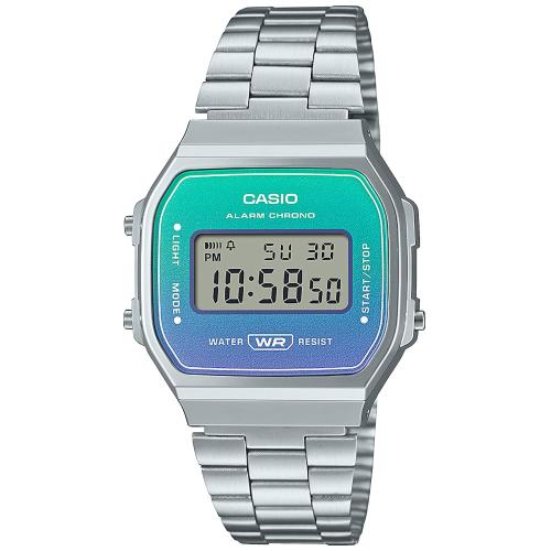 Casio Armbanduhr Vintage Iconic Collection Edelstahl A168WER-2AEF