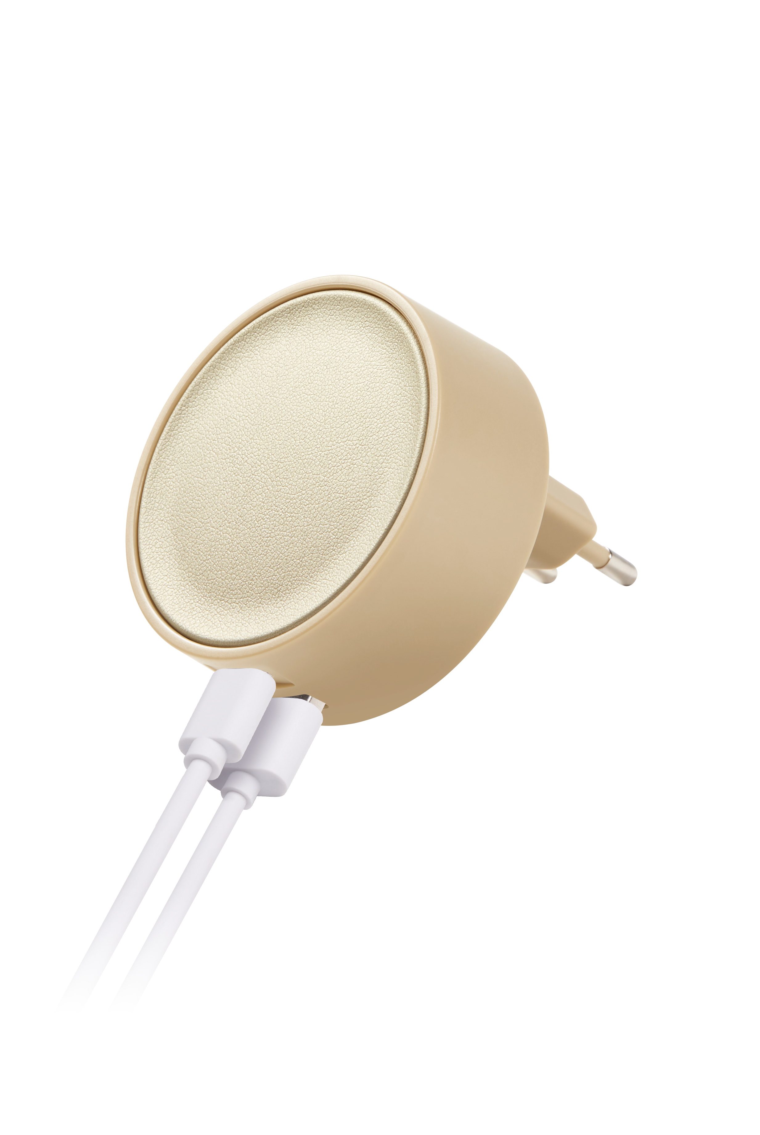 LEXON POWERON USB-Ladegerät Kunstleder Gold LL152D9