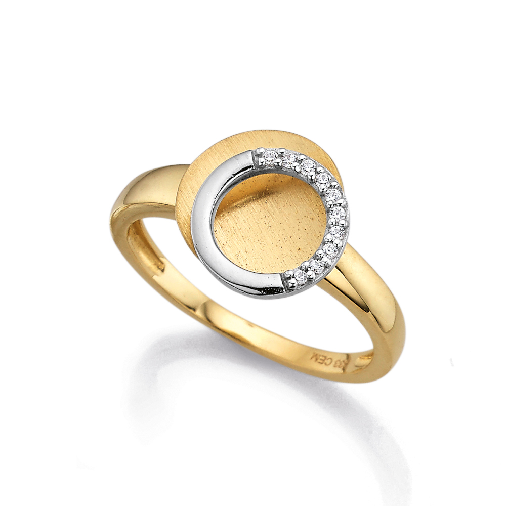 CEM Ring 333/- Gold Zirkonia G3-01403R