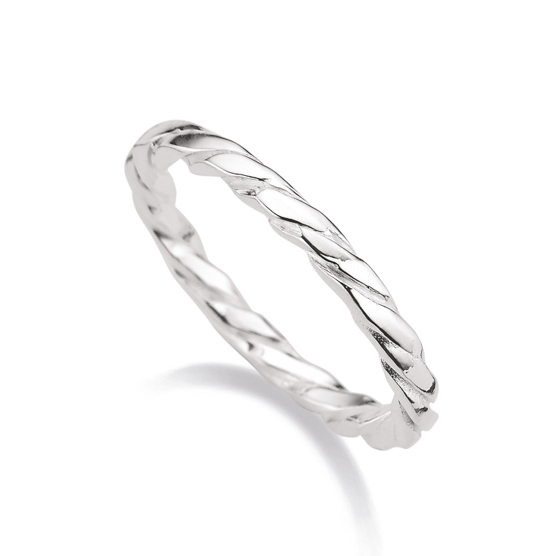 CEM Ring 925/- Silber Rhodiniert S-01458R