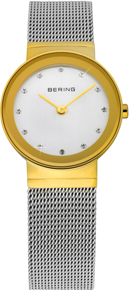 Bering Damenuhr Classic Gold 10126-001