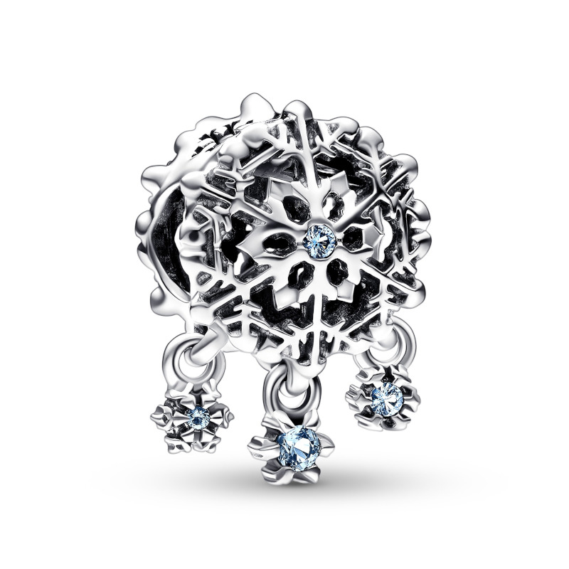 PANDORA Silberelement Icy Snowflake Drop 792367C01