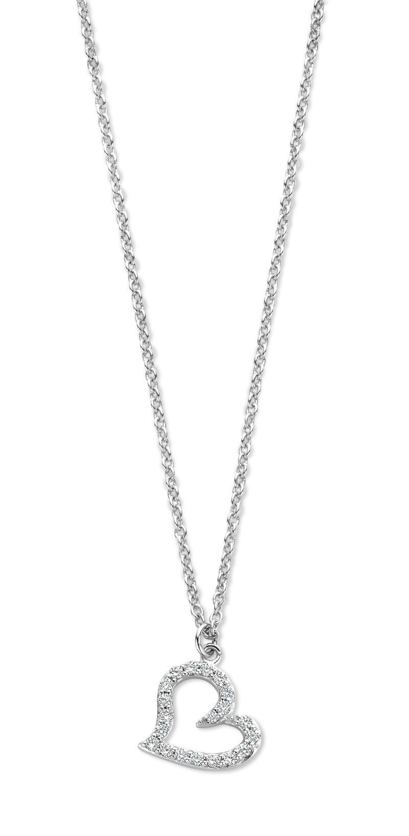SPIRIT ICONS Collier Youth Silber Zirkonia 10841-45