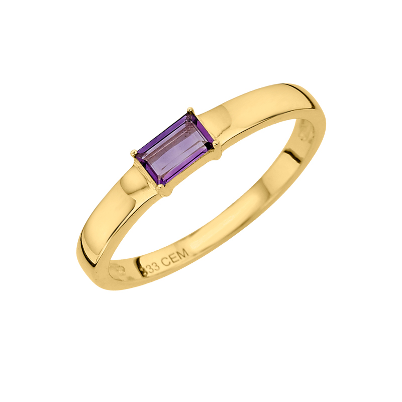 CEM Ring 333/- Gold Amethyst G3-00961R