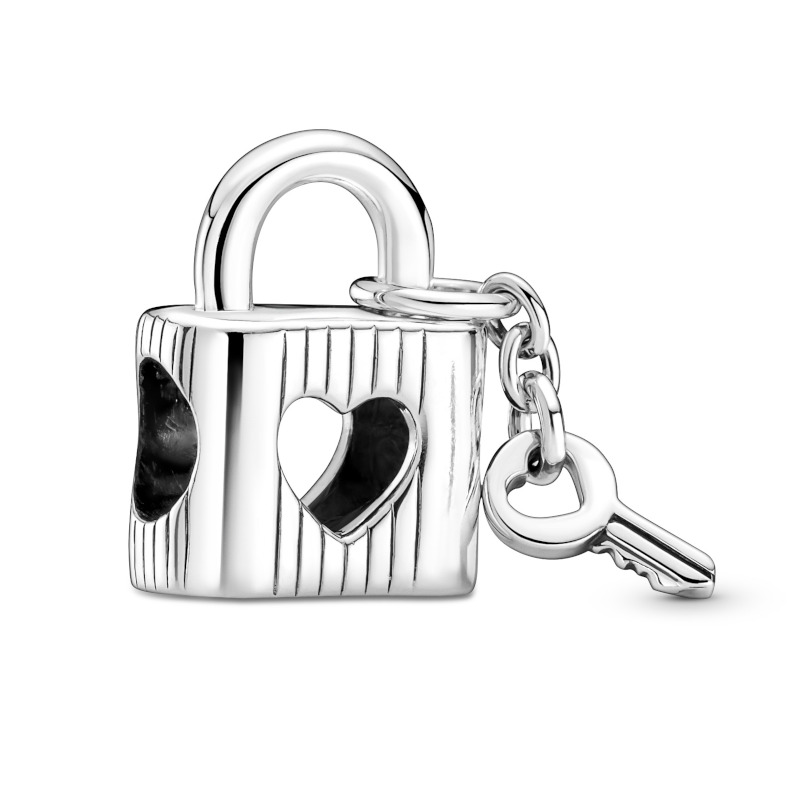 PANDORA Silberelement Padlock & Heart Key 790095C01