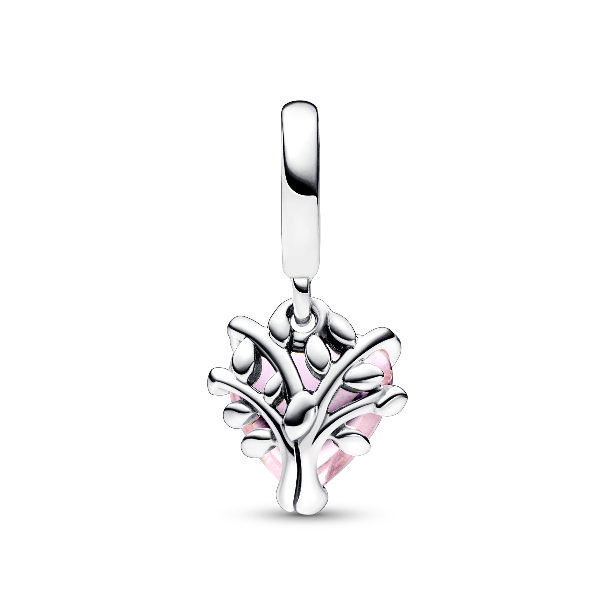 PANDORA Silberelement Pink Family Tree & Heart 792654C01