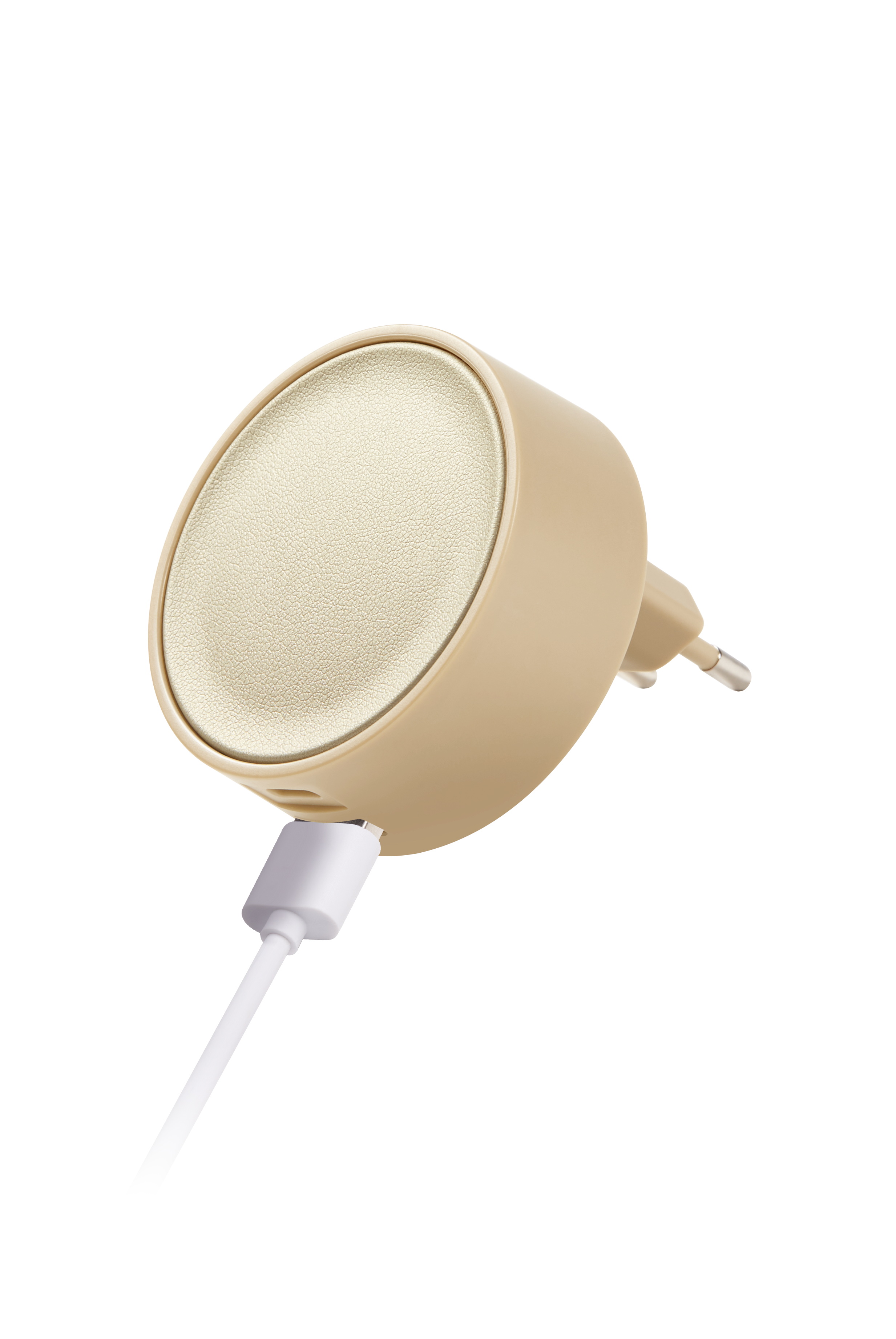 LEXON POWERON USB-Ladegerät Kunstleder Gold LL152D9