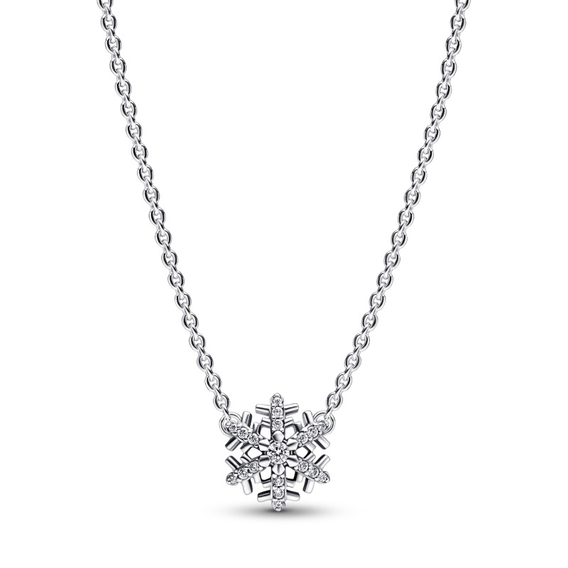 PANDORA Silberkette Sparkling Snowflake 392371C01
