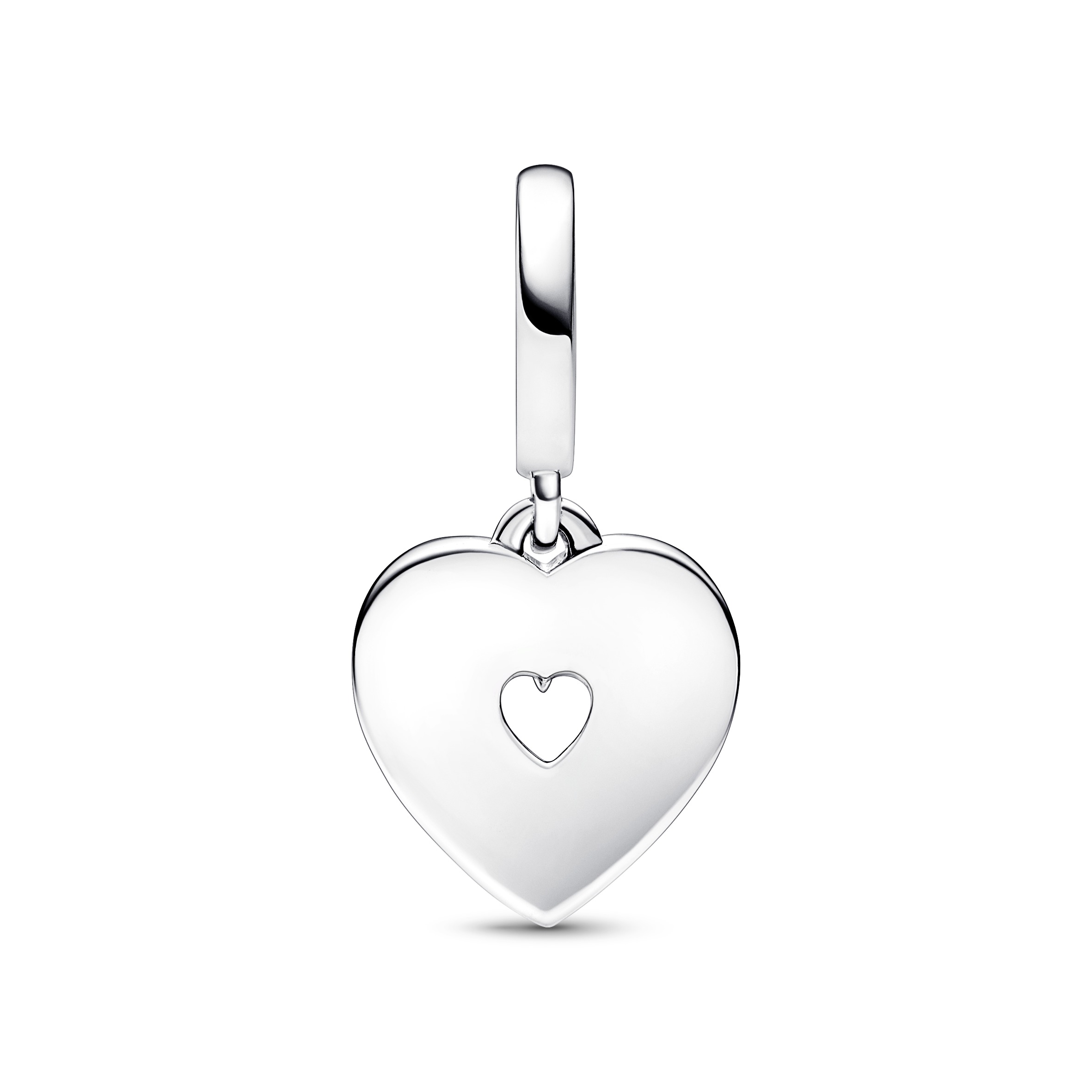 PANDORA Silberelement Pearlescent White Heart 792649C01